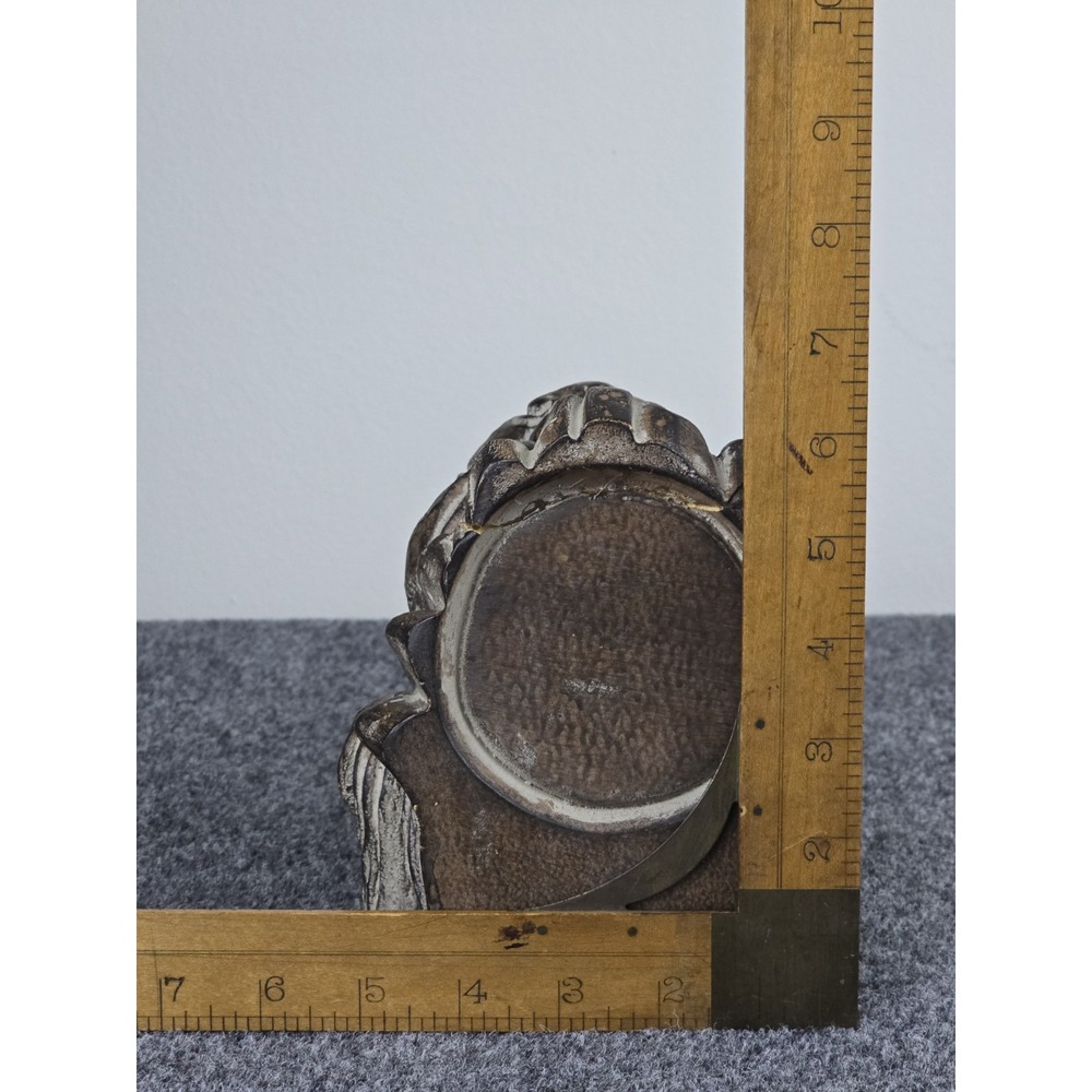 Vintage Resin Lion Candle Holder Corbel Wall Bracket 13" Ornate Gothic Decor - Picture 8 of 10